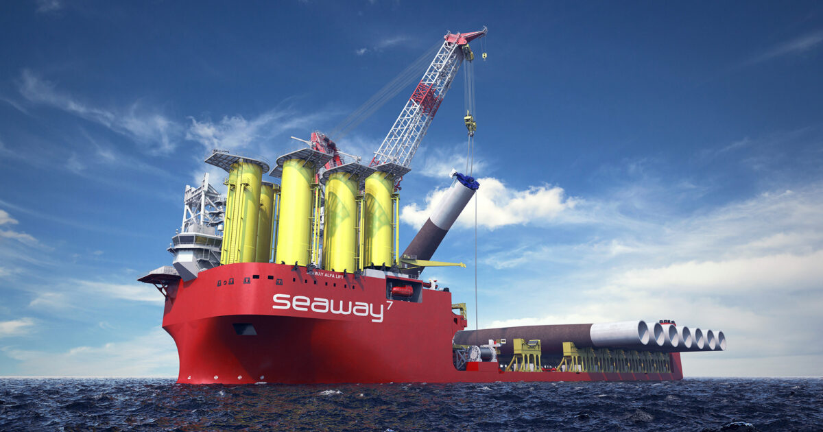 Ulstein 'Alfa Lift' the smart design for offshore wind…